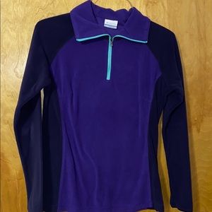 Purple Columbia pull over